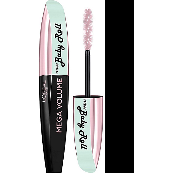 Loreal Paris Mega Volume Miss Baby Roll riasenka Black 9,1 ml