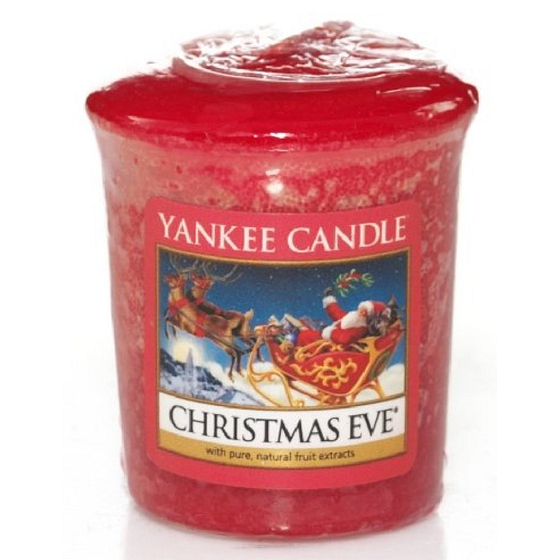 Yankee Candle Christmas Eve - Štedrý večer vonná sviečka votívny 49 g