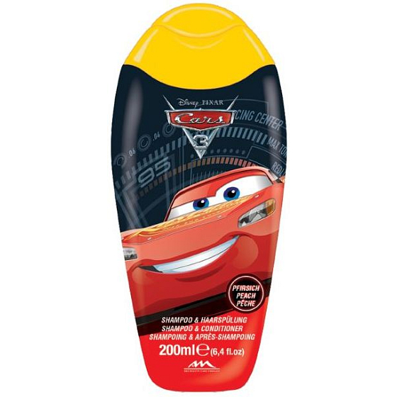 Disney Cars McQueen II 2v1 šampón a kondicionér pre deti 200 ml