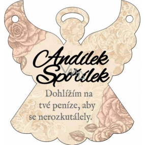 Albi Závesná plaketka anjel Šporiteľ 9 x 10 cm