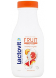 Lactovit Fruit Energy Vitalita a sviežosť broskyňa a grep sprchový gél pre suchú pleť 300 ml