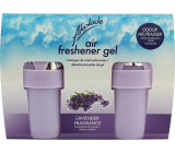 Akolade Air Freshener Lavender solid gél osviežovač vzduchu 2 x 150 g