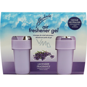 Akolade Air Freshener Lavender solid gél osviežovač vzduchu 2 x 150 g