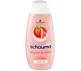 Schauma Nature Moments Jahody, banány a chia semienka šampón na poškodené vlasy 400 ml