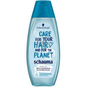 Schauma S láskou k planéte Eco Moisturizing Hydratačný šampón s ekologickým zložením 400 ml