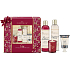 Baylis & Harding Winter Kingdom pena do kúpeľa 300 ml + sprchový krém 300 ml + telové mlieko a mlieko na ruky 50 ml + vonná sviečka 60 g, kozmetická sada pre ženy