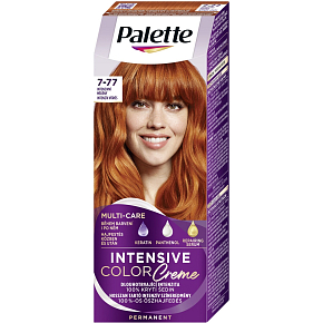 Schwarzkopf Palette Intensive Color Creme, farba na vlasy, 7-77 intenzívny medený, 50 ml