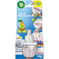 Air Wick Essential Oils prádlo a biela orchidea náplň do elektrického osviežovača 19 ml