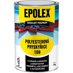 Epolex Polyester 109 + iniciátor, polyesterová živica, 1 kg Epolex Polyester 109 + iniciátor, polyesterová živica, 1 kg