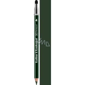 Dermacol Eyeliner & Eye Shadow 2v1 kajalová ceruzka a očné tiene 04 1,6 g