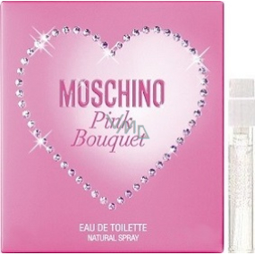 Moschino Pink Bouquet toaletná voda pre ženy 1 ml s rozprašovačom, vialka