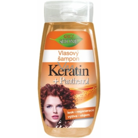 Bione Cosmetics Keratín & Panthenol šampón pre všetky typy vlasov 260 ml