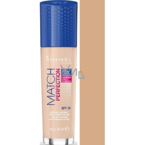 Rimmel London Match Perfection Foundation SPF20 make-up 300 Sand 30 ml