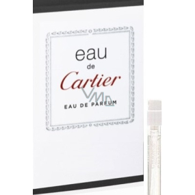 Cartier Eau de Cartier toaletná voda unisex 1,5 ml s rozprašovačom, vialka