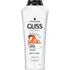 Gliss Kur Total Repair regeneračný šampón na suché a namáhané vlasy 250 ml