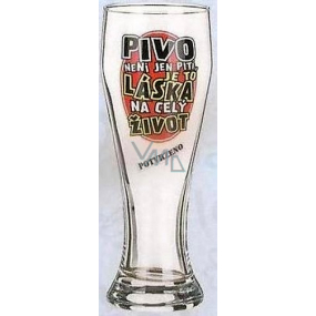 Nekupto Darčeky s humorom Pivné poháre humorné Pivo nie je len pitie, je to láska na celý život 0,6 l