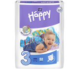 Bella Happy 3 Midi 5-9 kg plienkové nohavičky 52 kusov