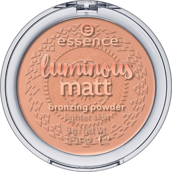 Essence Luminous Matt Bronzing Powder bronzový púder 01 Sunshine 9 g