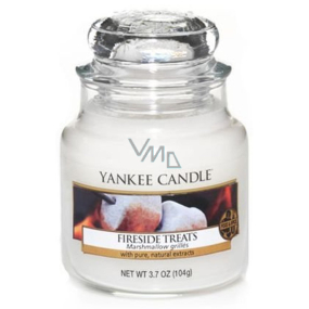 Yankee Candle Fireside Treats - Radovánky pri táboráku vonná sviečka Classic malá sklo 104 g