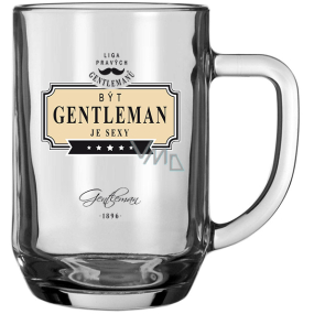 Nekupto Liga Pravých Džentlmenov Pivné poháre Byť Gentleman je sexy 500 ml