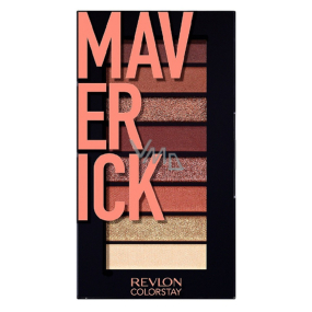 Revlon Colorstay Looks Book paletka dlhotrvajúci vysoko pigmentované očné tiene 930 Maverick 3,4 g