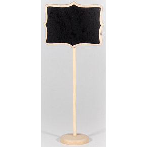 Nekupto Home Decor Cedulka na kriedu obdĺžnik 18 cm