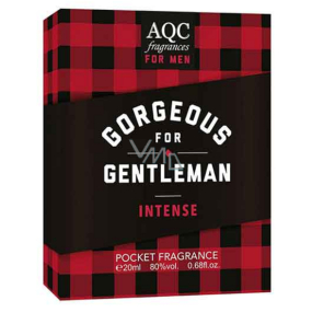 AQC Fragrances Gorgeous for Gentleman Intense toaletná voda pre mužov 20 ml