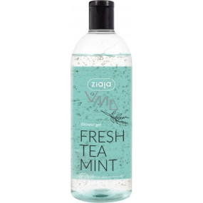 Ziaja Fresh Tea Mint - Svieži mätový čaj sprchový gél 500 ml