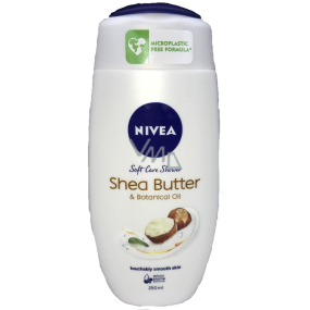 Nivea Soft Care Shower Shea Butter sprchový gél s prírodným rastlinným olejom 250 ml