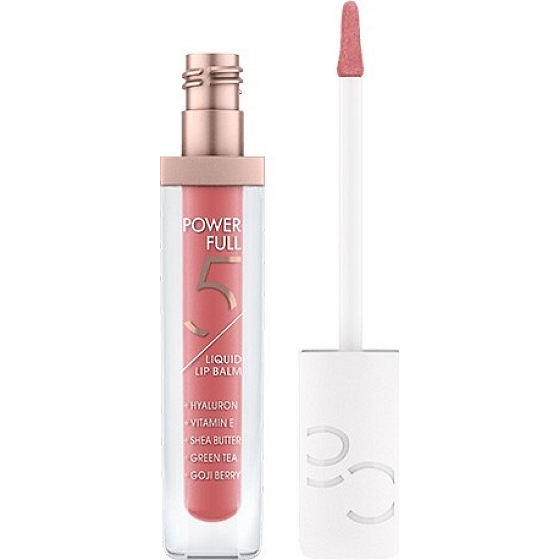 Catrice Power Full 5 Liquid Lip Balm balzam na pery 010 Glossy Apricot 4,5 ml
