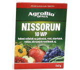 AgroBio Nissorun 10WP insekticíd na reguláciu cvrčkov v jadrovinách, jahodníkoch, okrasných rastlinách alebo zelenine 2 x 2 g