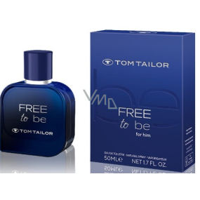 Tom Tailor Free to be for Him toaletná voda pre mužov 50 ml