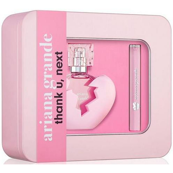 Ariana Grande Thank U, Next parfumovaná voda 30 ml + parfumovaná voda 10 ml miniatúra, darčeková sada pre ženy