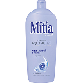 Mitia Aqua Active tekuté mydlo, náplň, 1 l