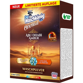 Waschkönig Oriental Color prací prášok box 100 dávok, 6 kg