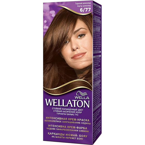 Wella Wellaton Intense Color Cream krémová farba na vlasy 6/77 horká čokoláda