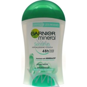 Garnier Mineral Sensitive antiperspirant dezodorant stick pre ženy 40 ml