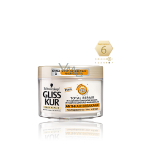 Gliss Kur Total Repair 19 intenzívna regeneračná maska 300 ml