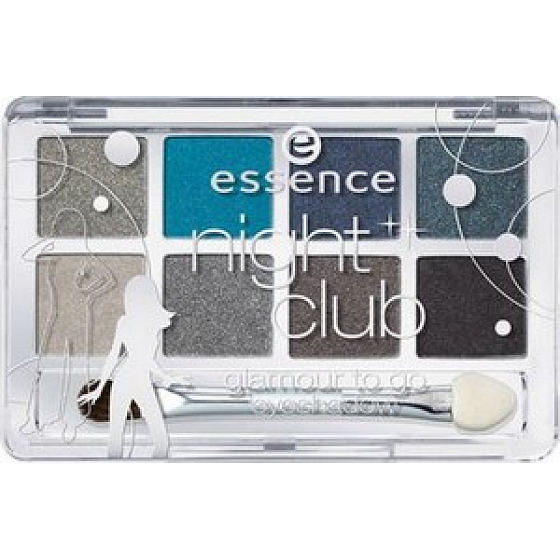 Essence Night Club Glamour To Go očné tiene 04 Already Midnight? 7,5 g