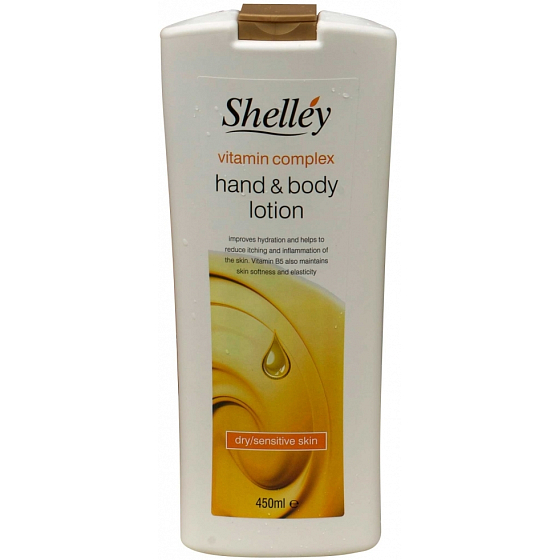 Shelley Vitamín Complex telové mlieko 450 ml