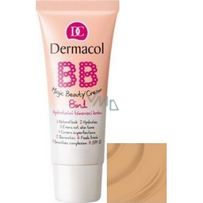 Dermacol Magic Beauty Cream hydratačný BB krém 8v1 odtieň Nude 30 ml