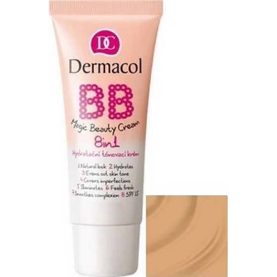 Dermacol Magic Beauty Cream hydratačný BB krém 8v1 odtieň Nude 30 ml