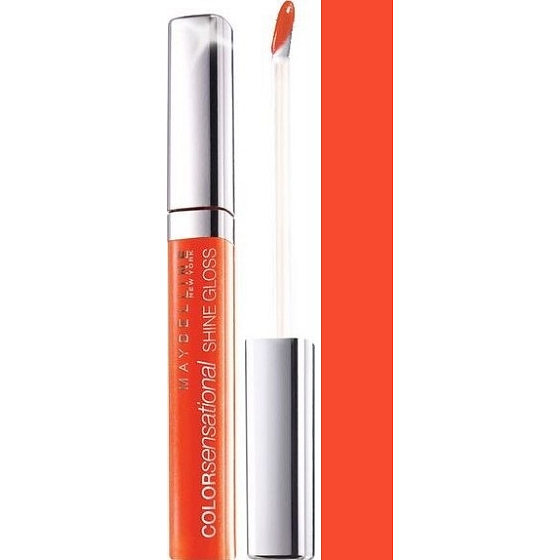 Maybelline Color Sensational Shine Gloss lesk na pery 460 Electric Orange 6,8 ml