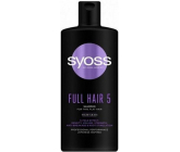Syoss Full Hair 5 šampón na jemné vlasy bez objemu 440 ml