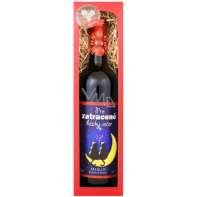 Bohemia Gifts Merlot Zatraceně pekný večer červenej darčekovej víno 750 ml