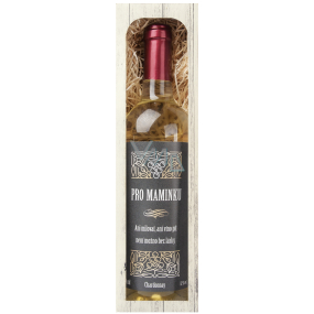 Bohemia Gifts Chardonnay Pre Mamičku biele darčekové víno 750 ml