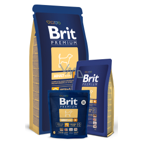 Brit Premium Adult M pre dospelých psov stredných plemien 10-25 kg - 3 kg Kompletné prémiové krmivo