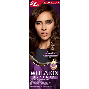 Wella farba na vlasy Wellaton Intense 4/0 stredne hnedá, 110 ml