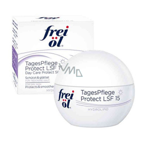 Frei Ol hydrolipidy Day Care Protect Moisturising Cream with SPF15 denný ochranný ošetrujúci krém pre suchú pleť 50 ml