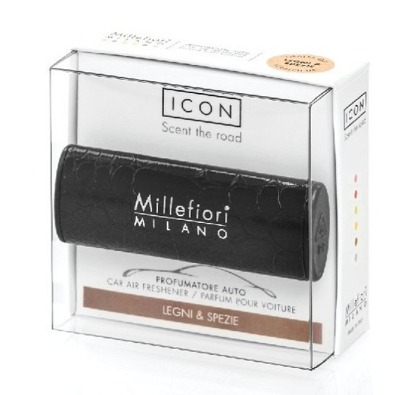 Millefiori Milano Icon Légny & Spezie - Drevo a Korenie vône do auta Urban vonia až 2 mesiace 47 g